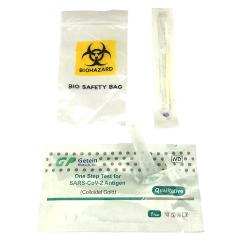 Getein Biotech® One Step Test for SARS-CoV-2 Antigen (Colloidal Gold) (Laien) - 1 Stück - Inhalt