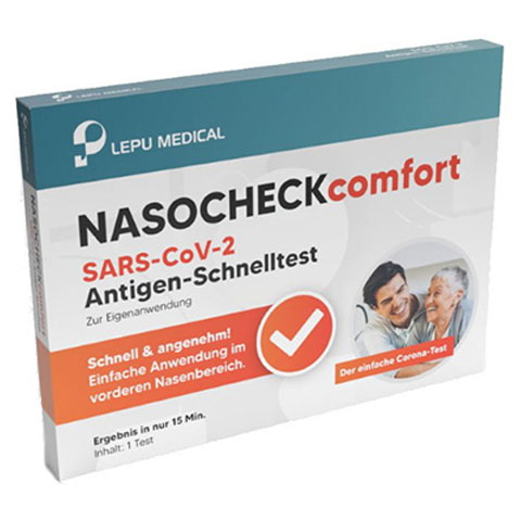 LEPU® Nasocheck Comfort SARS-CoV-2 Antigen-Schnelltest (Laien) - 1 Stück