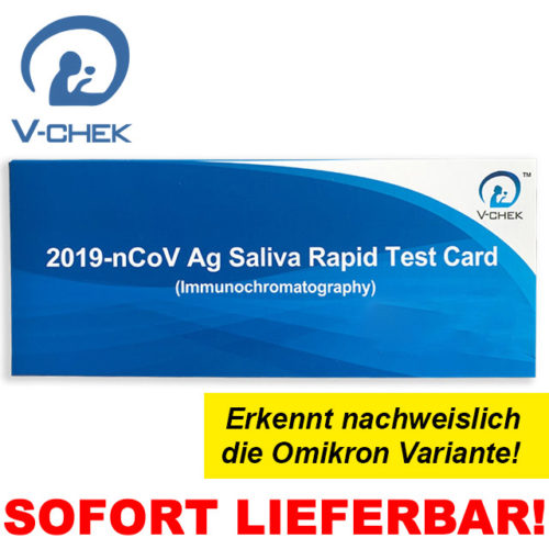 V-CHEK® SARS-CoV-2 Antigen LOLLIPOP Test - 1 Stück