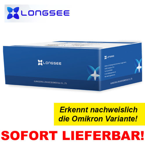 LONGSEE® Covid-19 Schnelltest (Profi) - 25 Stück