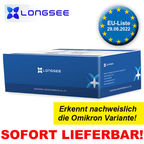 LONGSEE® Covid-19 Schnelltest (Profi) - 25 Stück