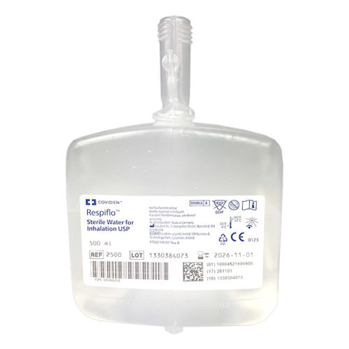 LuxsCare® Sterilwasser im geschlossenen Kendall Respiflo System - 500ml