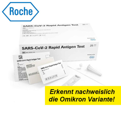 Roche SARS-CoV-2 Rapid Antigen Test (Profi) - 25 Stück